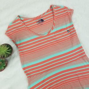 The North Face striped sundress size medium